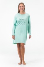 Nachthemd Sleepshirt Langarm