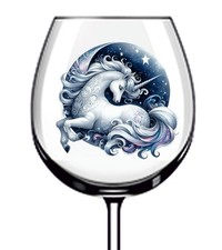 12x bunte Fantasy Einhorn UV