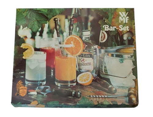Vintage wmf bar set - wmf, burgund
