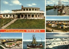 Wremen Zeltplatz Schiff Hafen Strandhalle Stra