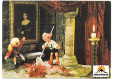 Hurvínek, Spejbl und Máničk ✴ v muzeu/im Museum ✴AK Puppenspiel ◉pohlednice 1975
