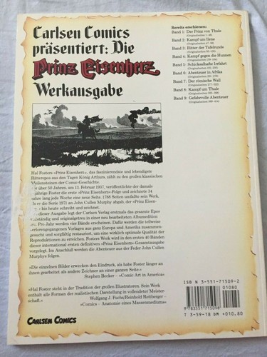 Carlsen comic prinz eisenherz - comic,