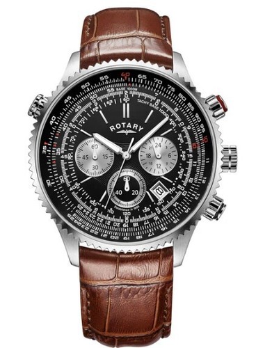 Rotary herren uhr henley pilot - uhr,