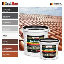 Dachfarbe Sockelfarbe Dachlack UV Stabil Ziegelrot Anthrazit Steingrau Braun