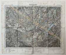 alte Karte Landkarte Rosenheim