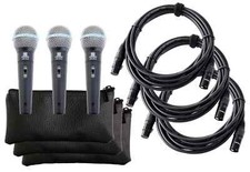 Pronomic DM-58-B Vocal Mikrofon Gesangs Mikrofon Hand Mikrofon Mikro Superniere