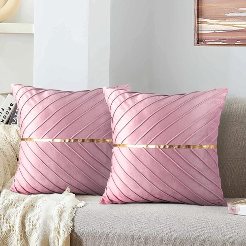 Samt kissenbezüge rosa x - samt,