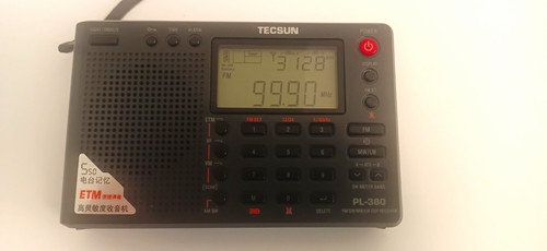 Tecsun 380 pl380 tragbares - tecsun,