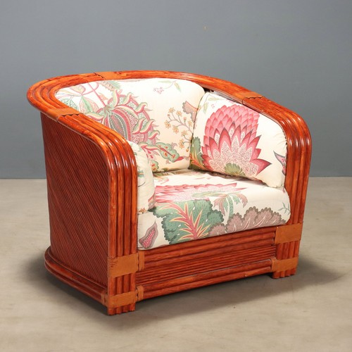 Vintage maugrion sessel rattan - maugrion,
