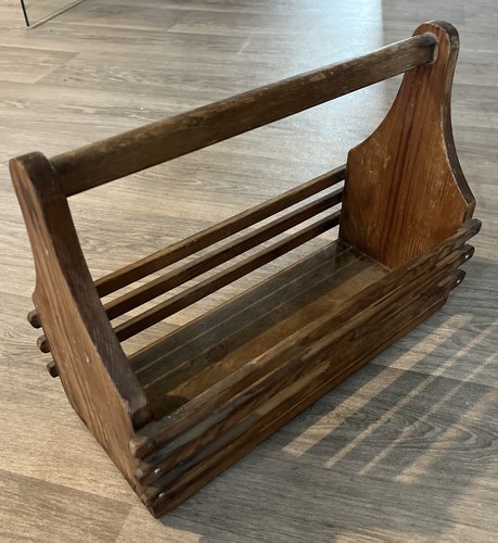 Flaschenkorb holz tragbar - flaschenkorb,