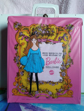 Barbie Vintage Koffer 1002 mit 80er + Kleidung u. Zubehör, KONVOLUT 