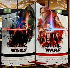 Star Wars Episode 8 - Die Letzten Jedi - original Kino Papp-Aufsteller 2,50m