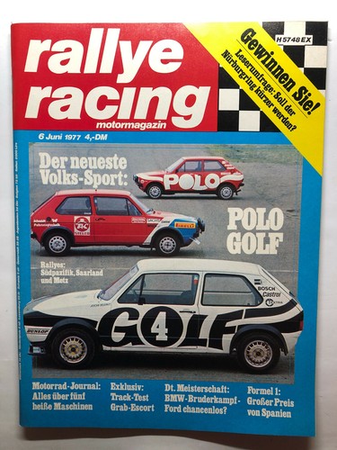 Rallye racing juni 1977 - >>,