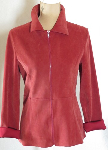 Jacke bluse wildlederoptik - bluse,,
