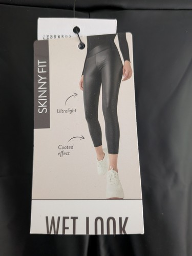 Wet look leggings calzedonia - look,