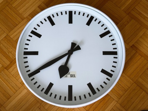 Uhr wanduhr bahnhofsuhr - uhr,
