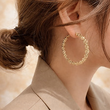 Creolen Ohrringe – 14 Karat