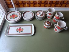 24 teiliges Set Winterling Röslau Bavaria Porzellan Tafelservice