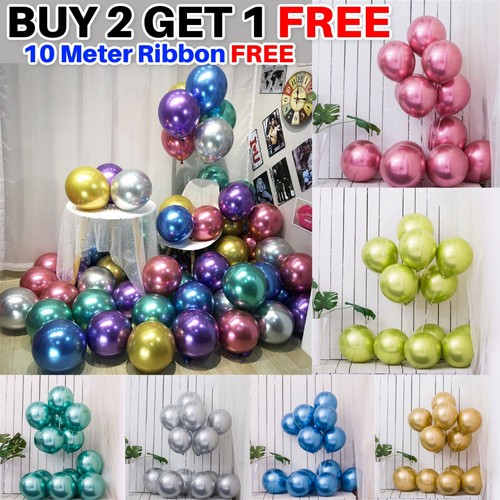 Chrom ballons latex - chrom,