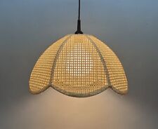 Skandinavische Pendel Lampe Deckenleuchte Rattan Design Vintage Pendent Lamp