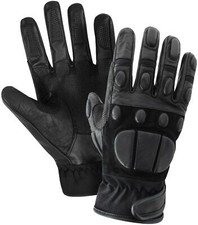 Einsatzhandschuhe Security Herren Handschuhe mit Protektoren Lederhandschuhe