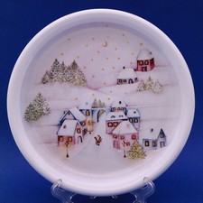 Arzberg Daily Merry Christmas Winterdorf Weihnachtsteller Speiseteller ø 26,5 cm