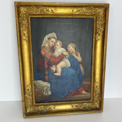 Gemälde heiligenbild madonna - gemälde,
