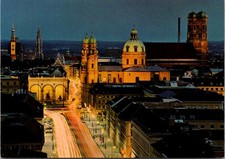 Munich Bavaria Cityscape Night