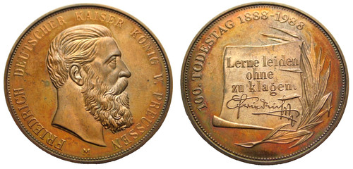 Medaille friedrich iii - medaille,