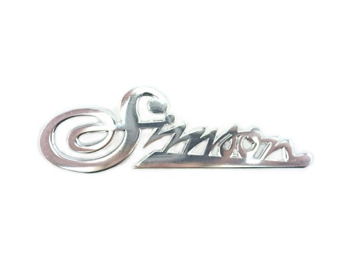 Schriftzug simson silber - simson,