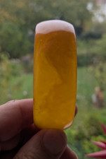 Armreif Armband Bakelit Bakelite Marbled Faturan Art Deco Butter Scotch Amber