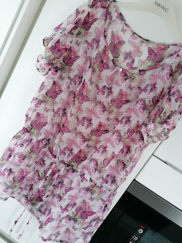 Transparente bluse - 🌿🌸,