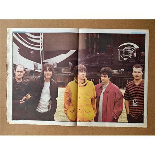 Oasis melody maker pin - oasis,