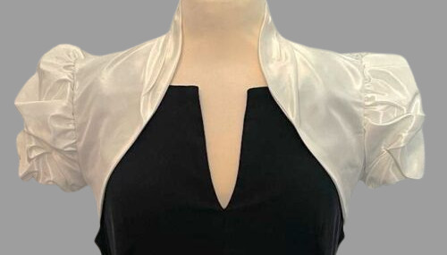 Brautbolero jacke zum - brautbolero,