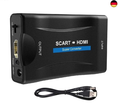 Scart auf hdmi - scart, adapter