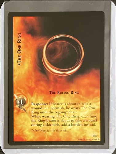 Lotr tcg the one ring - tcg:,