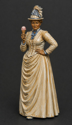 W83 edwardian promenade lady - edwardian,
