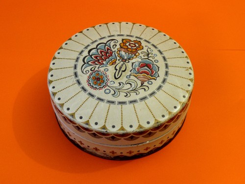 Blechdose wiener jugendstil - blechdose,