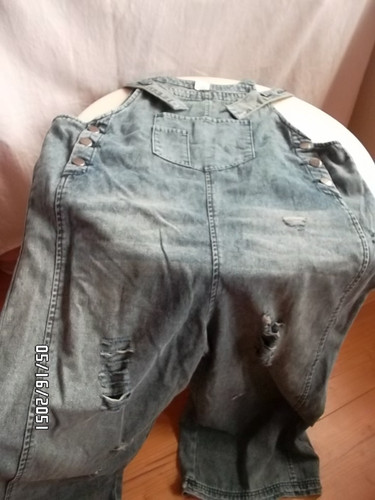 Markenlos capri latzhose jeans - capri,