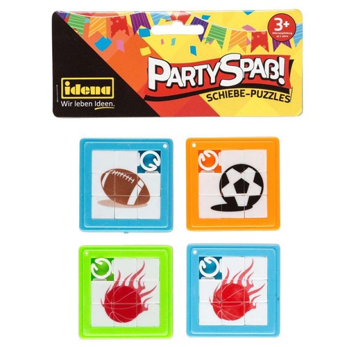 Idena schiebepuzzle partyspaß - schiebepuzzle,