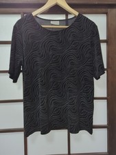 Damen T-Shirt Schwarz Glitzer C&A Gr. 44