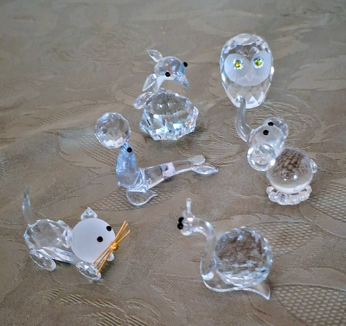 Cristal glas tiere - tiere, set