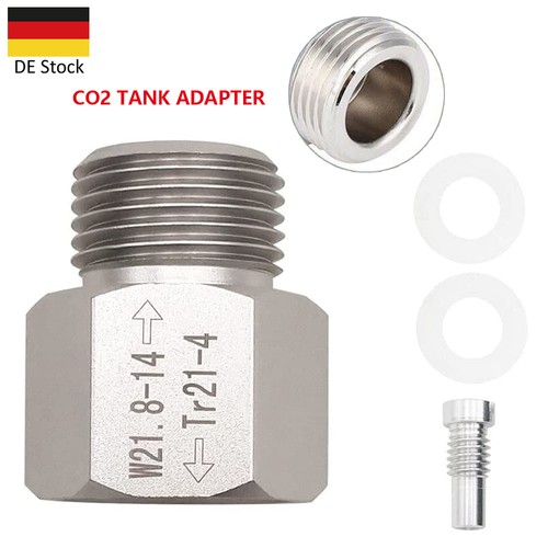 Co2 zylinder regler adapter - regler,