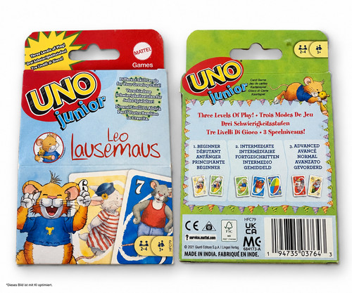 Mattel uno junior leo - uno,