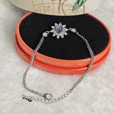 Echter Natur Mondstein blau