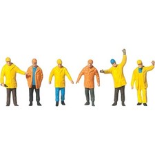 Preiser 75030 Arbeiter in Schutzanzügen TT + Neu