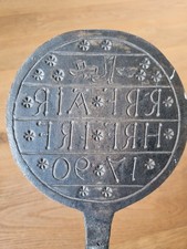 Antikes Waffeleisen von 1790