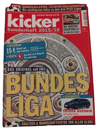 Kicker sonderheft 2015 - sonderheft, 2015/16