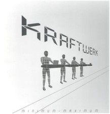 Kraftwerk Minimum-Maximum HARDCOVER BOX NEAR MINT Kling Klang Vinyl LP-Box