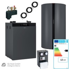 Viessmann Pelletkessel Vitoligno 300-C 12 kW Paket Pufferspeicher 400 Vitocell